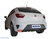 BASTUCK Racinganlage ab Kat. Seat Ibiza 6J Cupra 1.4l Turbo 2x48mm scharfkantig