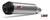 Mivv Sport-Line Oval Titan Schalldämpfer Slip on für SUZUKI DL V-STORM 650 ab Bj. 07
