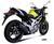 Mivv Sport-Line Suono Edelstahl Schalldämpfer schwarz Slip on für SUZUKI GLADIUS ab Bj. 09